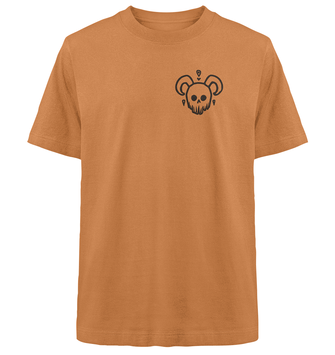 Der Totenkopf - Heavy Oversized Organic Shirt