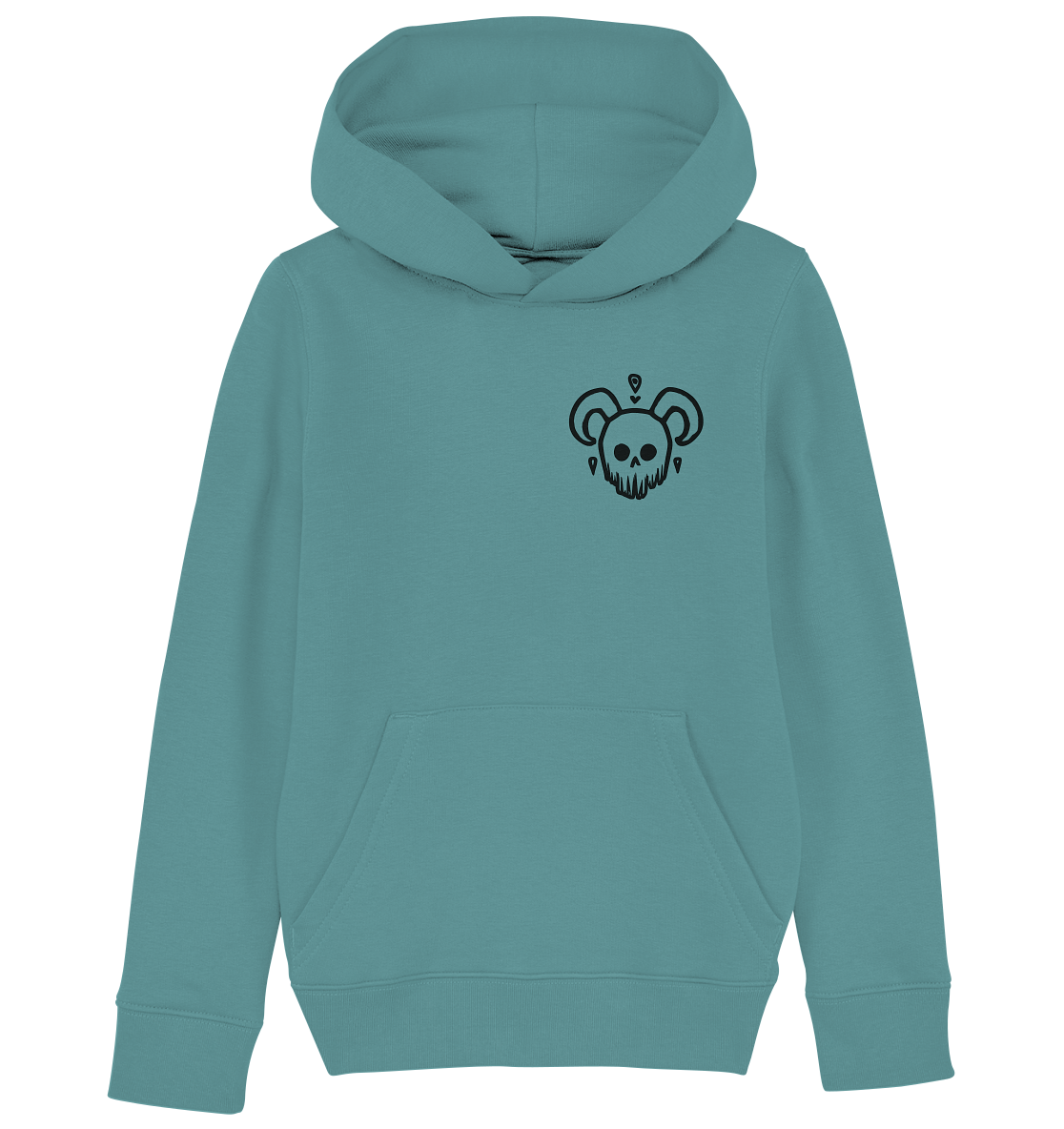 Der Totenkopf - Kids Organic Hoodie