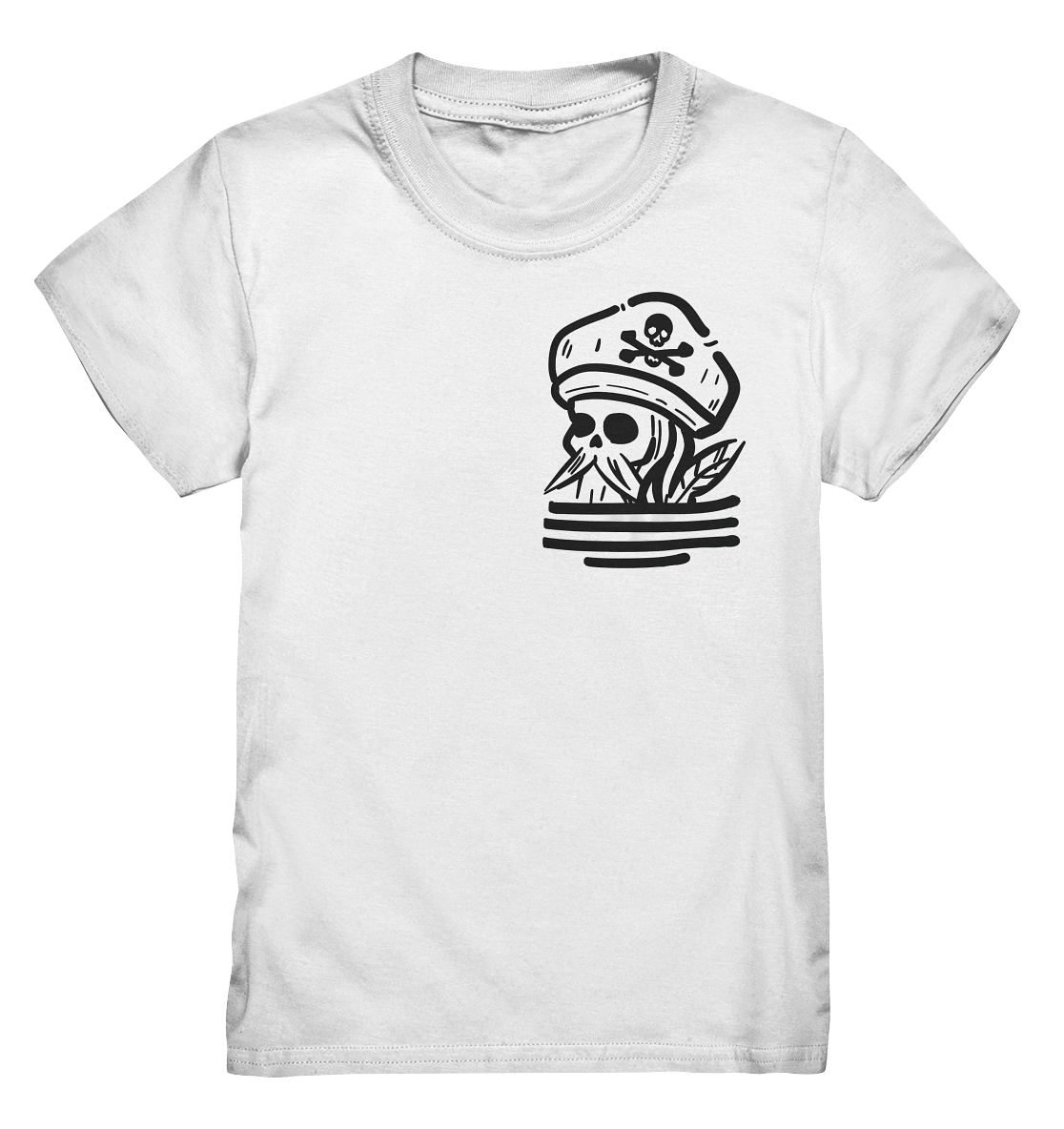 Der Piratenkapitän - Kids Premium Shirt