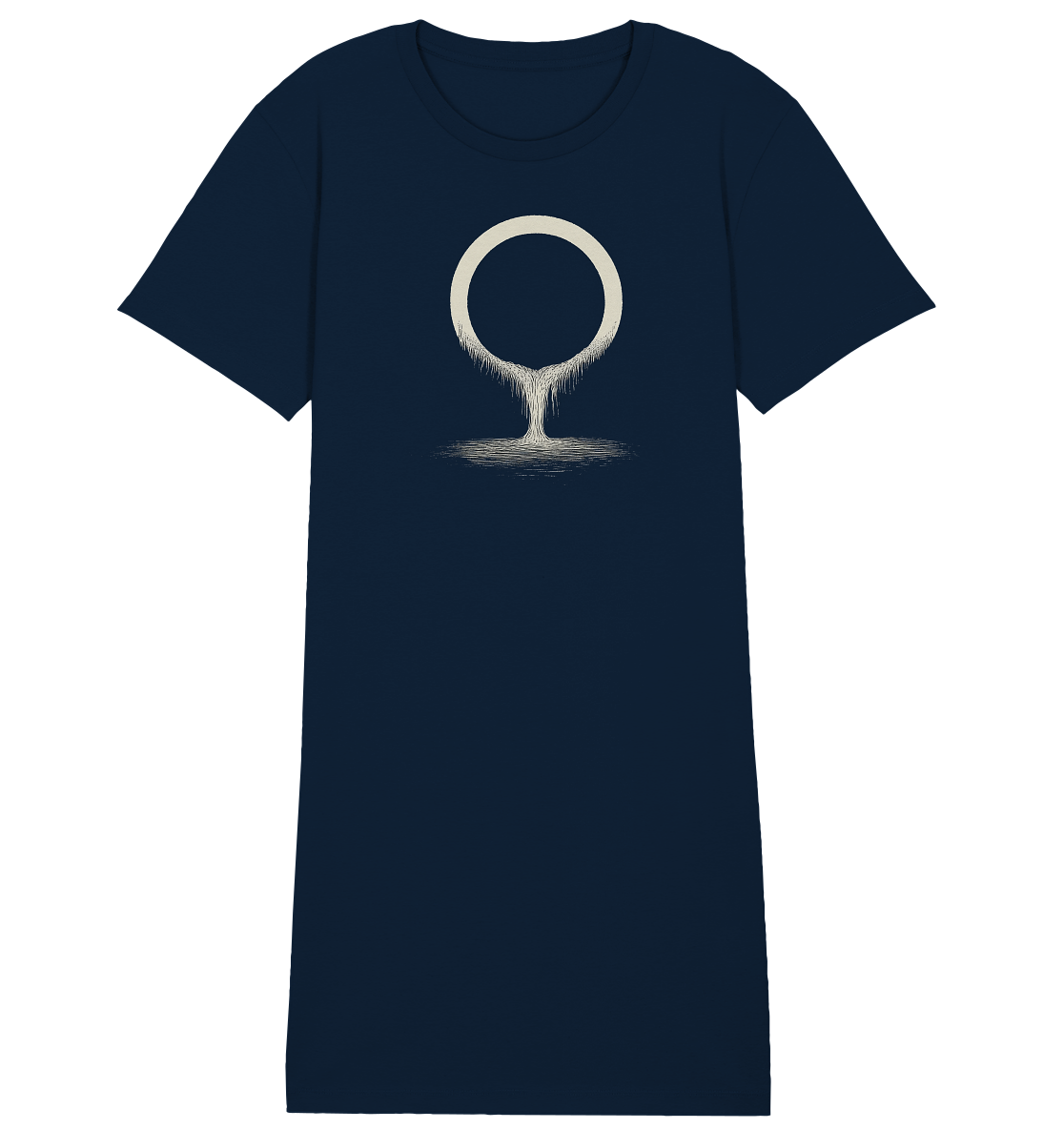 Fullmoon – Das Licht in der Dunkelheit - Ladies Organic Shirt Dress