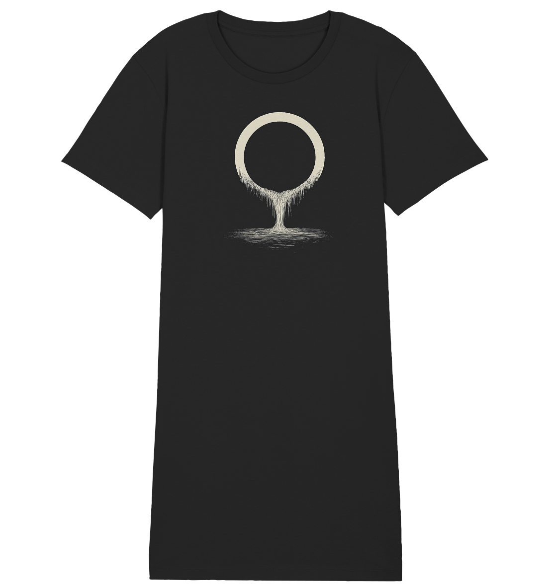 Fullmoon – Das Licht in der Dunkelheit - Ladies Organic Shirt Dress
