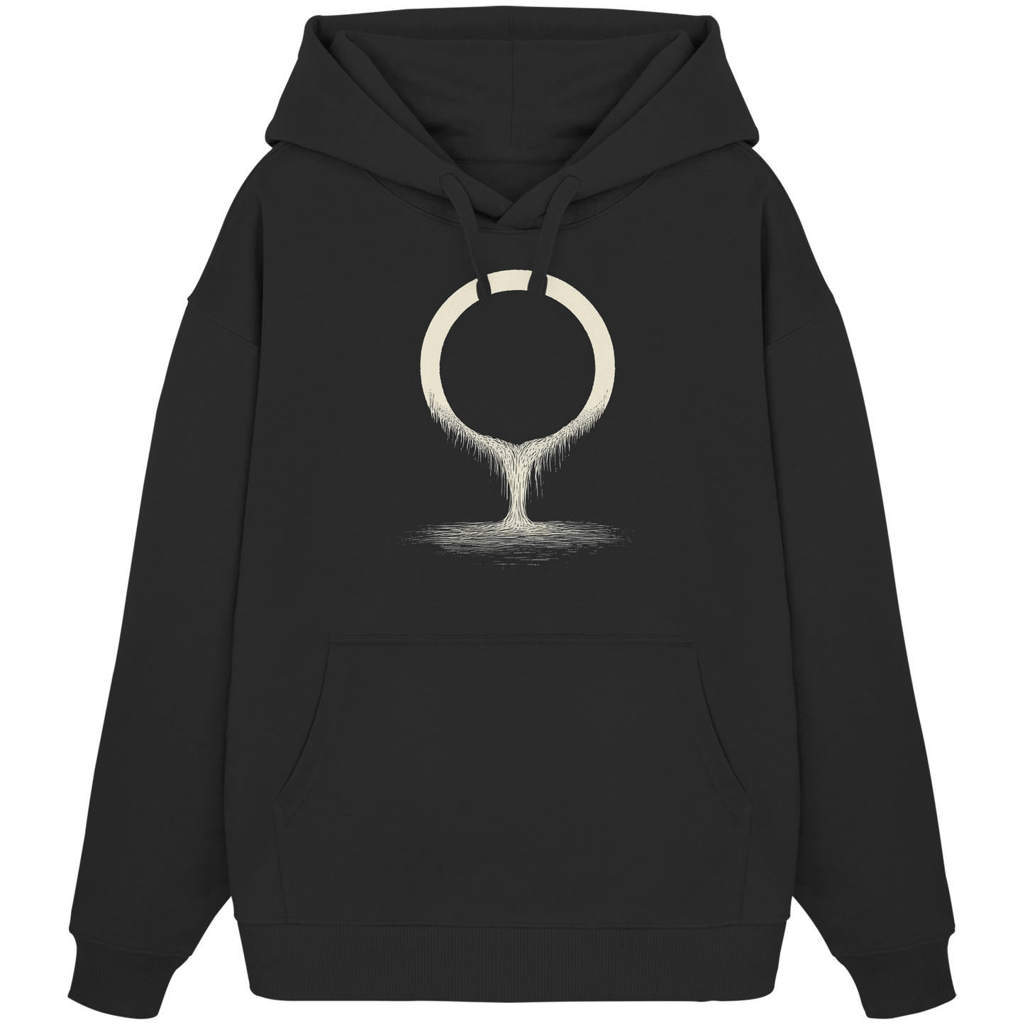 Fullmoon – Das Licht in der Dunkelheit - Organic Oversize Hoodie