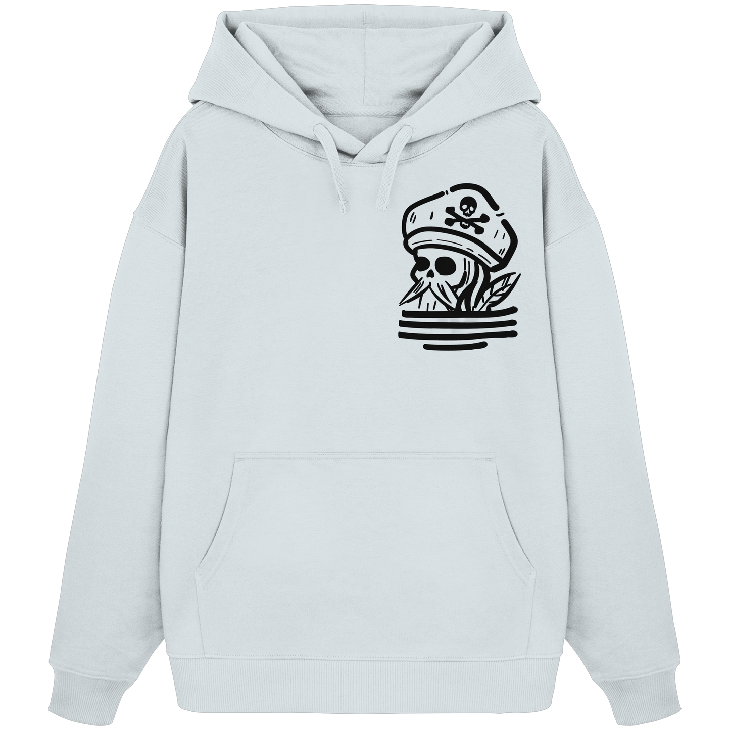 Der Piratenkapitän - Organic Oversize Hoodie