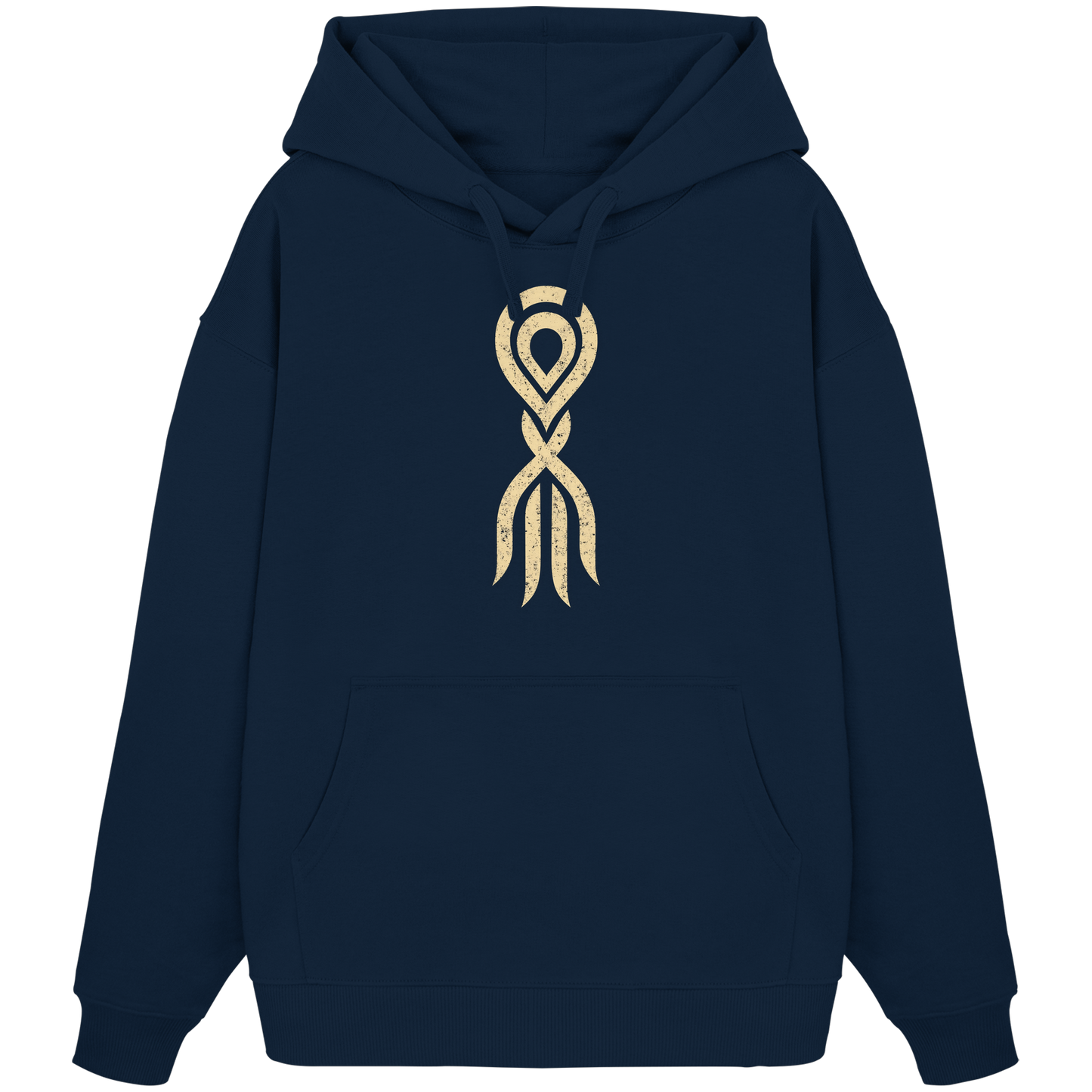 The Old King – Die Weisheit der Zeit - Organic Oversize Hoodie