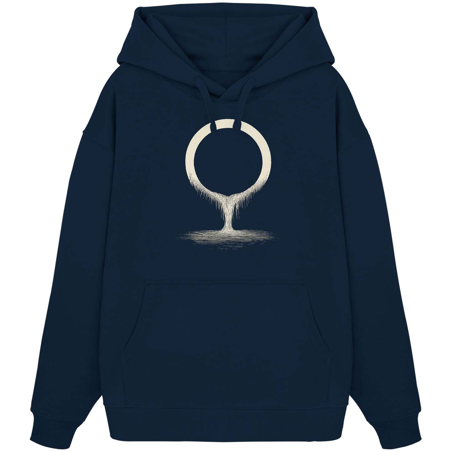 Fullmoon – Das Licht in der Dunkelheit - Organic Oversize Hoodie