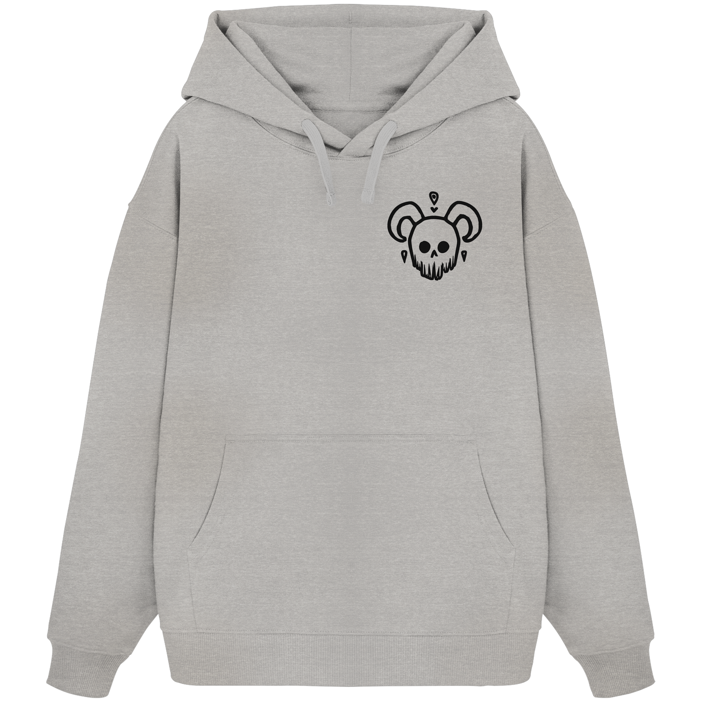 Der Totenkopf - Organic Oversize Hoodie