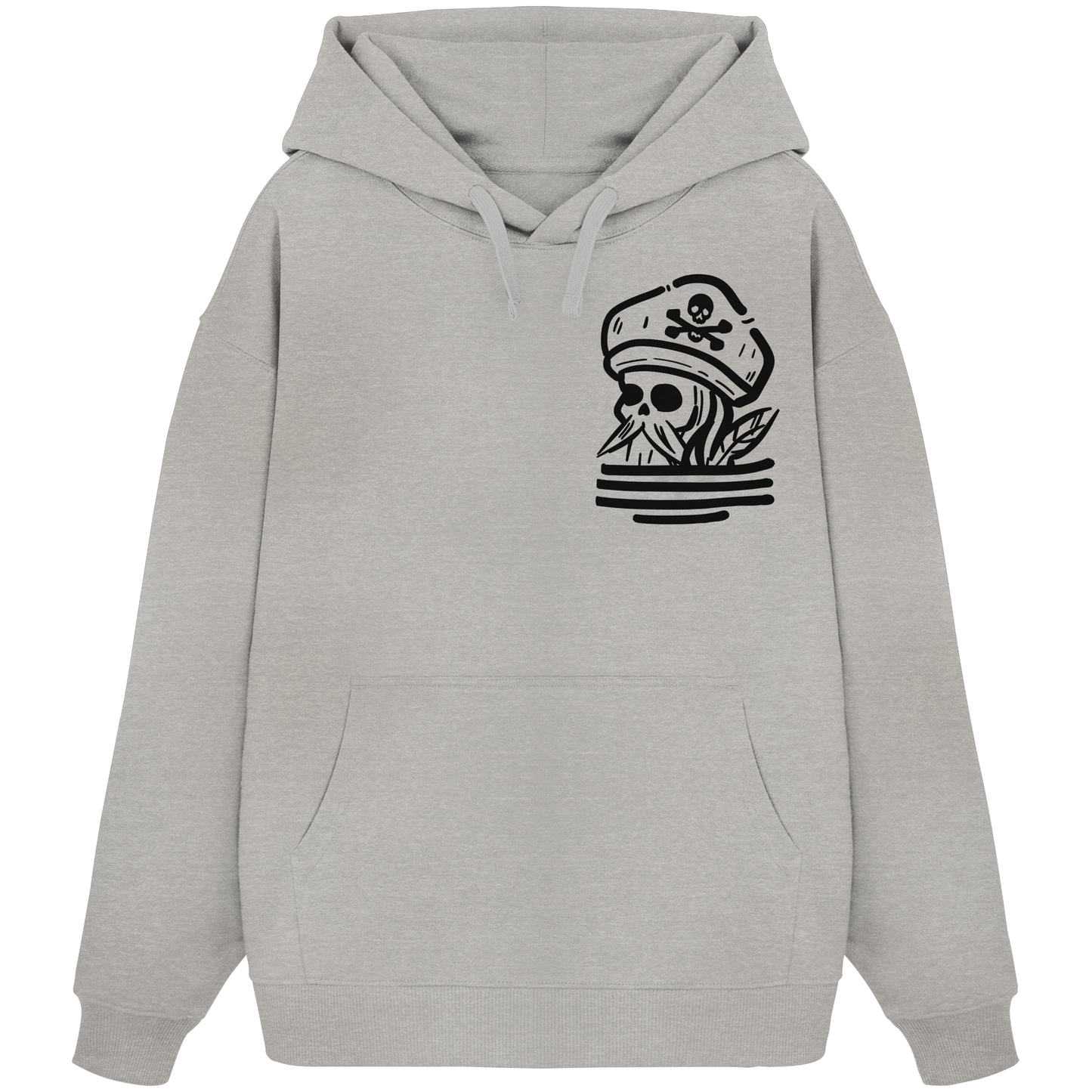 Der Piratenkapitän - Organic Oversize Hoodie