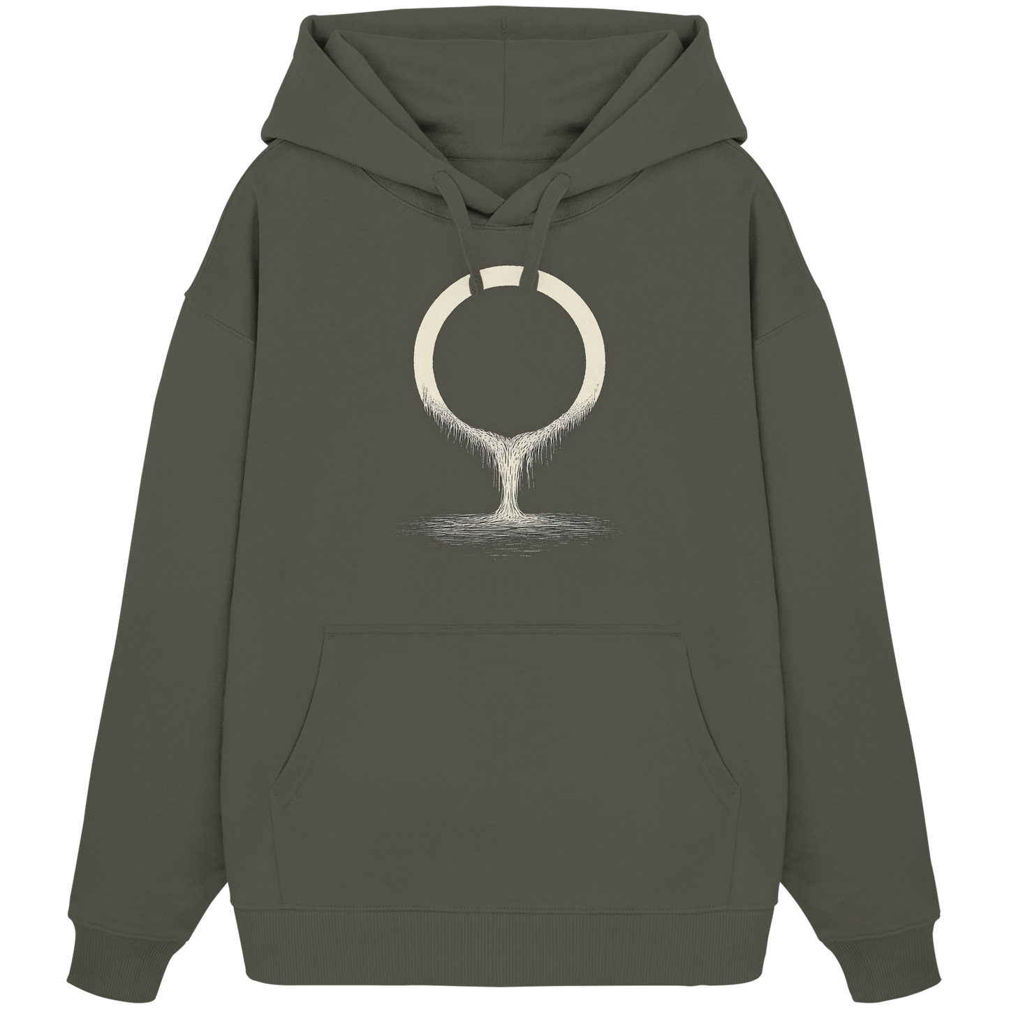 Fullmoon – Das Licht in der Dunkelheit - Organic Oversize Hoodie