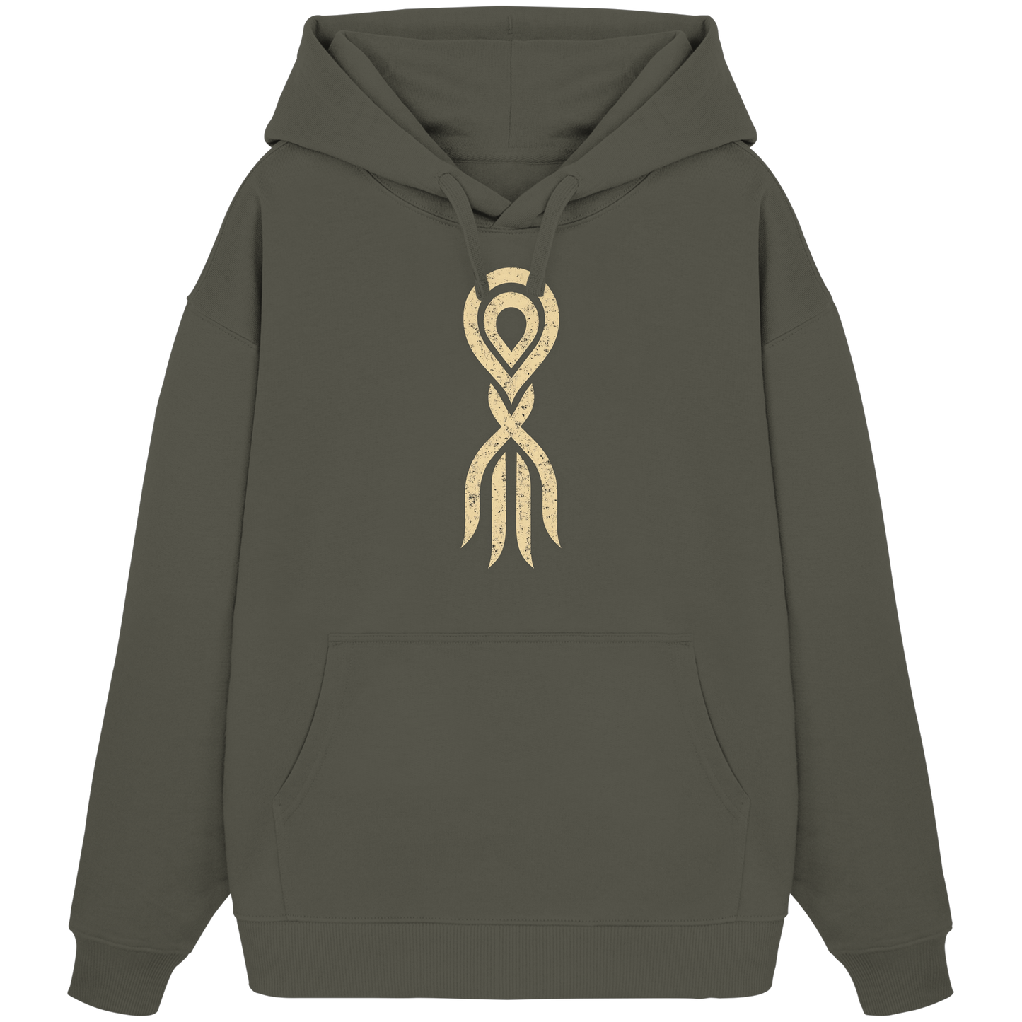 The Old King – Die Weisheit der Zeit - Organic Oversize Hoodie
