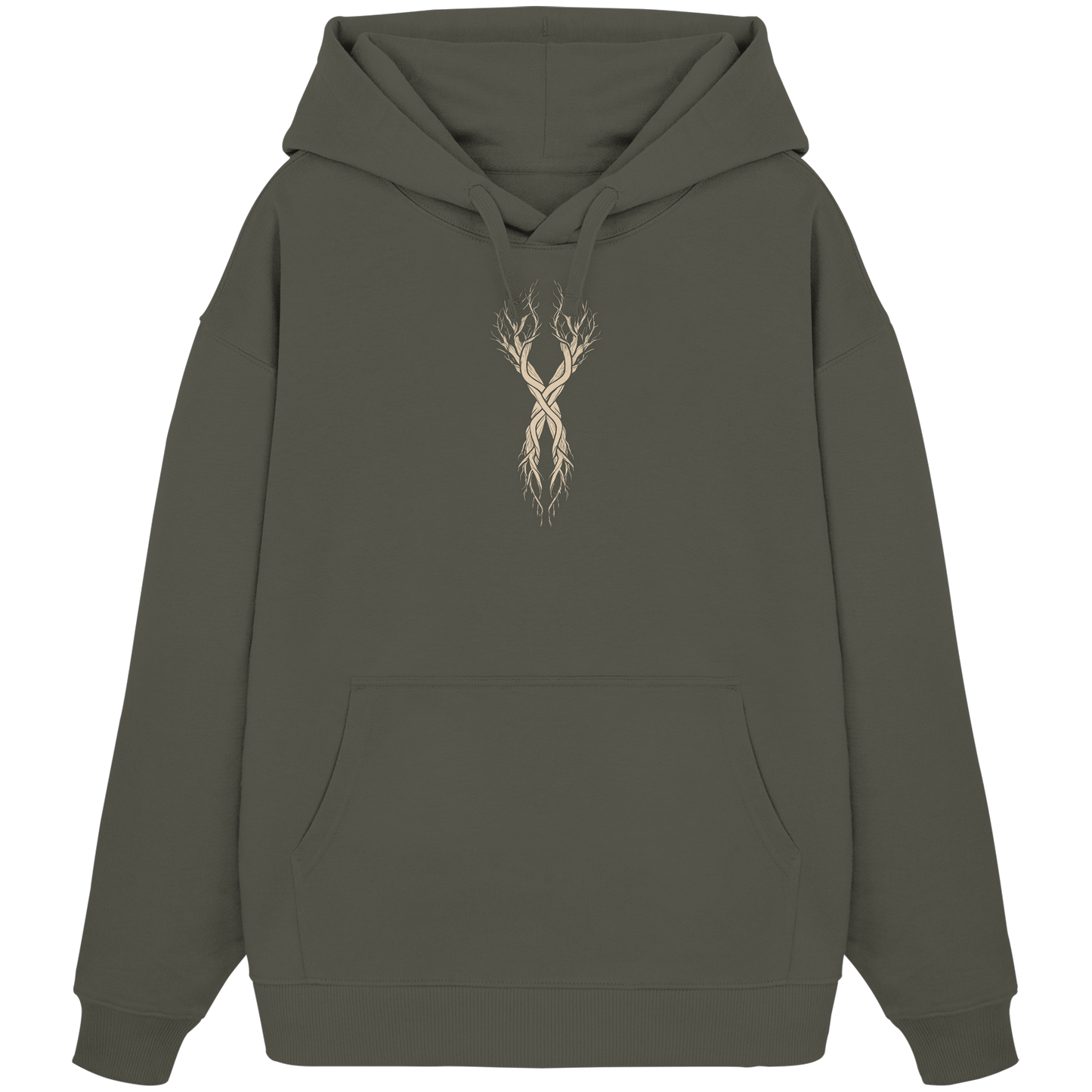 Gebo – Das Zeichen der Verbindung - Organic Oversize Hoodie