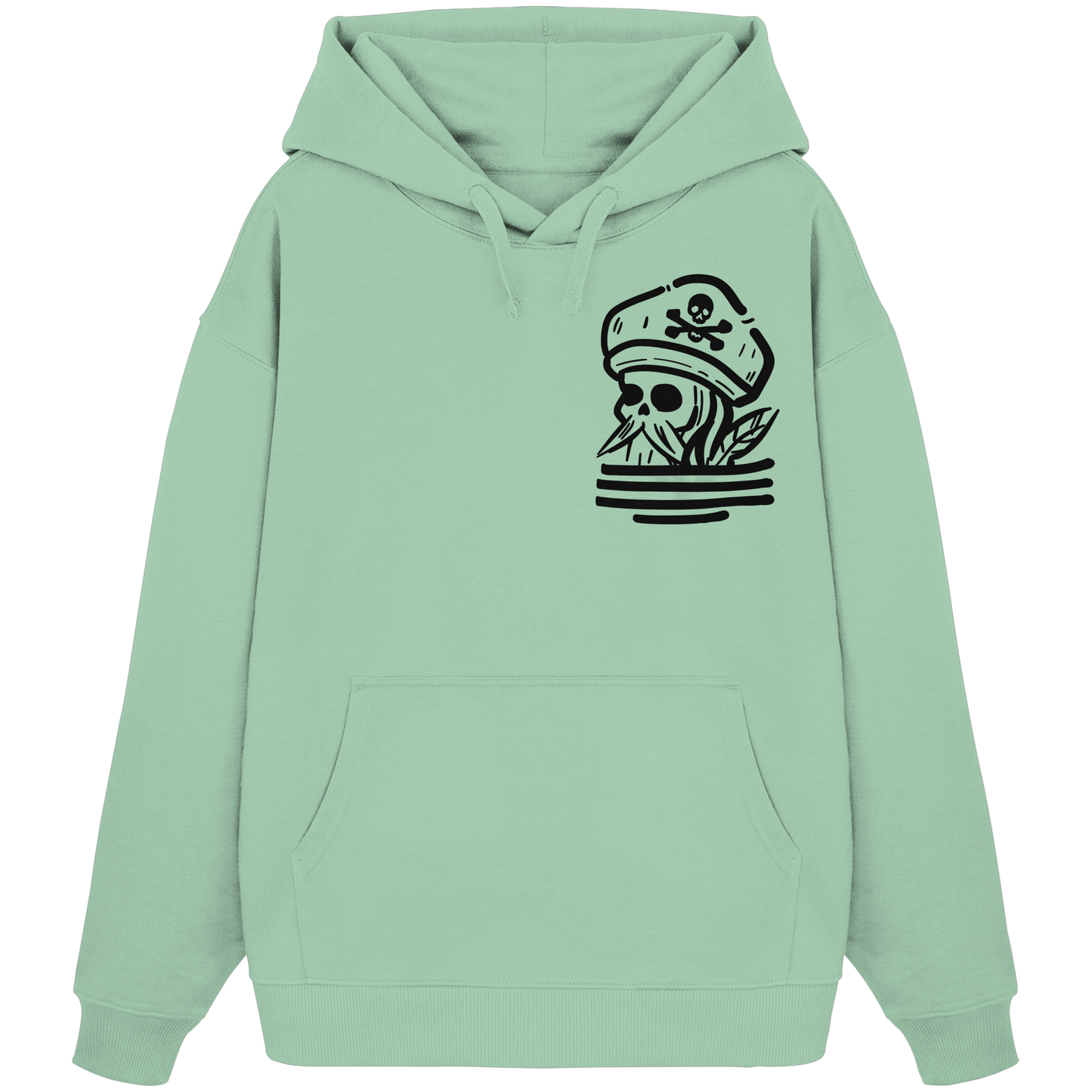 Der Piratenkapitän - Organic Oversize Hoodie