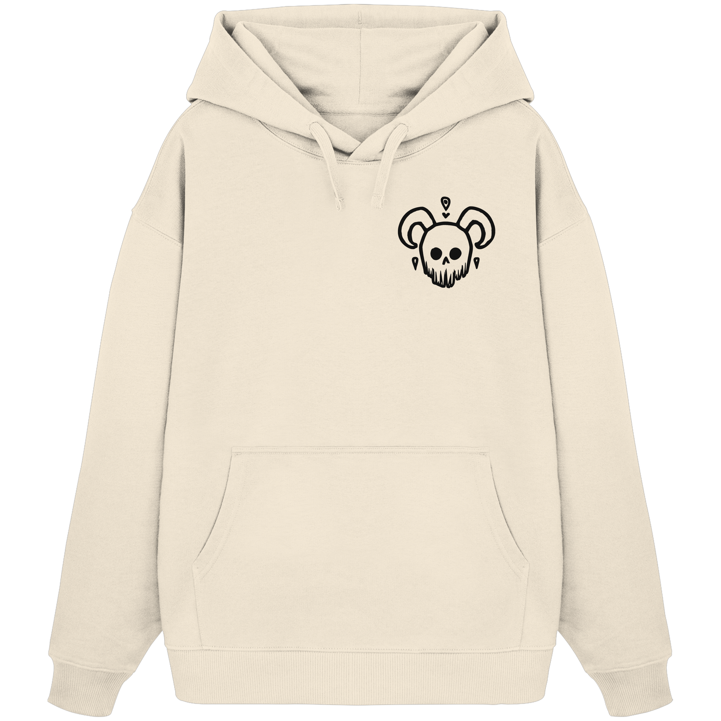 Der Totenkopf - Organic Oversize Hoodie