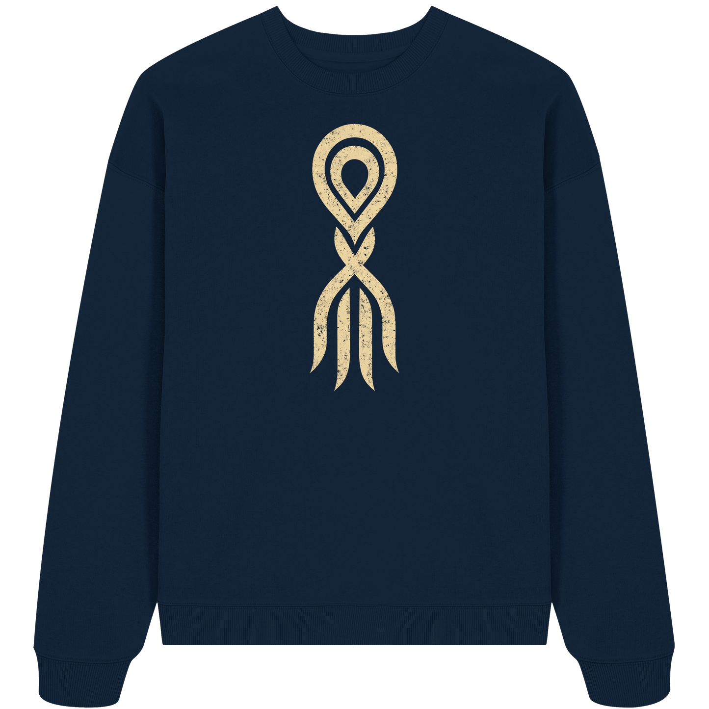 The Old King – Die Weisheit der Zeit - Organic Oversize Sweatshirt
