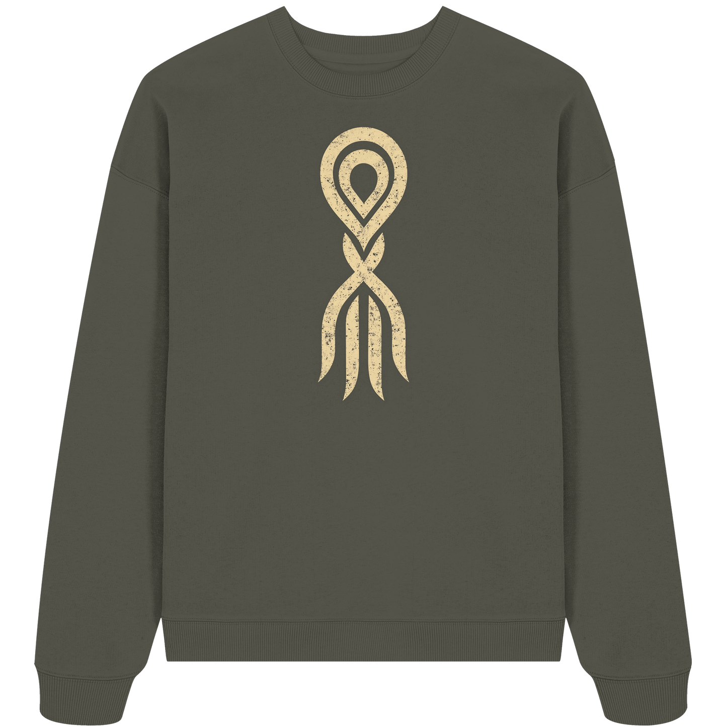 The Old King – Die Weisheit der Zeit - Organic Oversize Sweatshirt