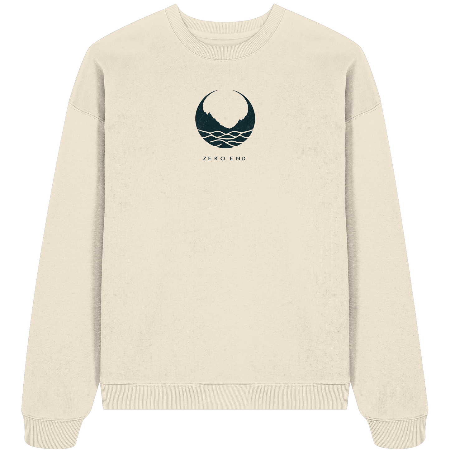 Moon & Stars – Licht in der Dunkelheit - Organic Oversize Sweatshirt