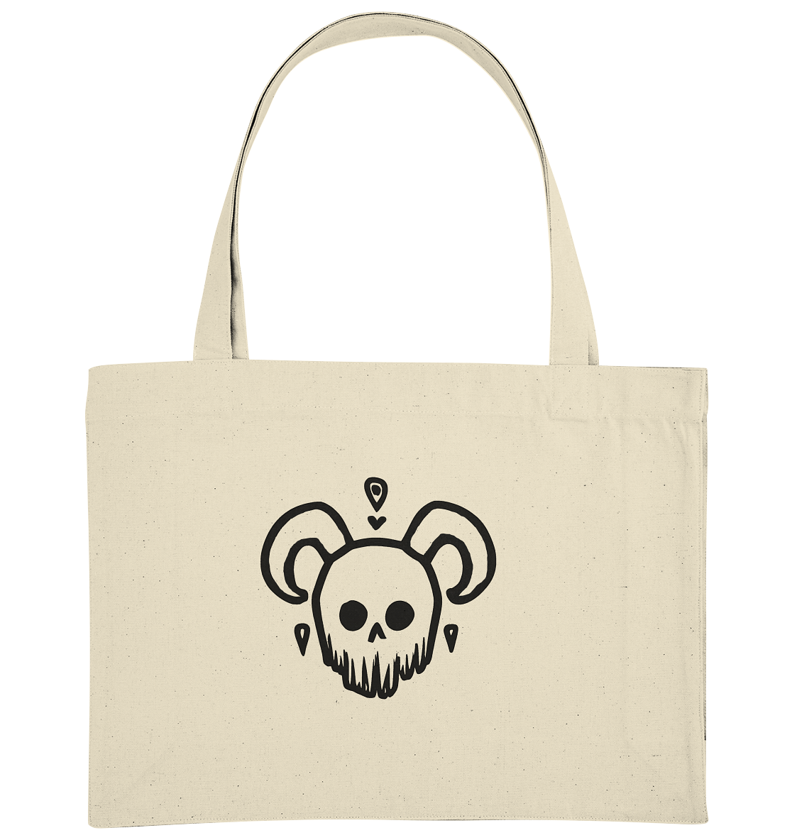 Der Totenkopf - Organic Shopping-Bag