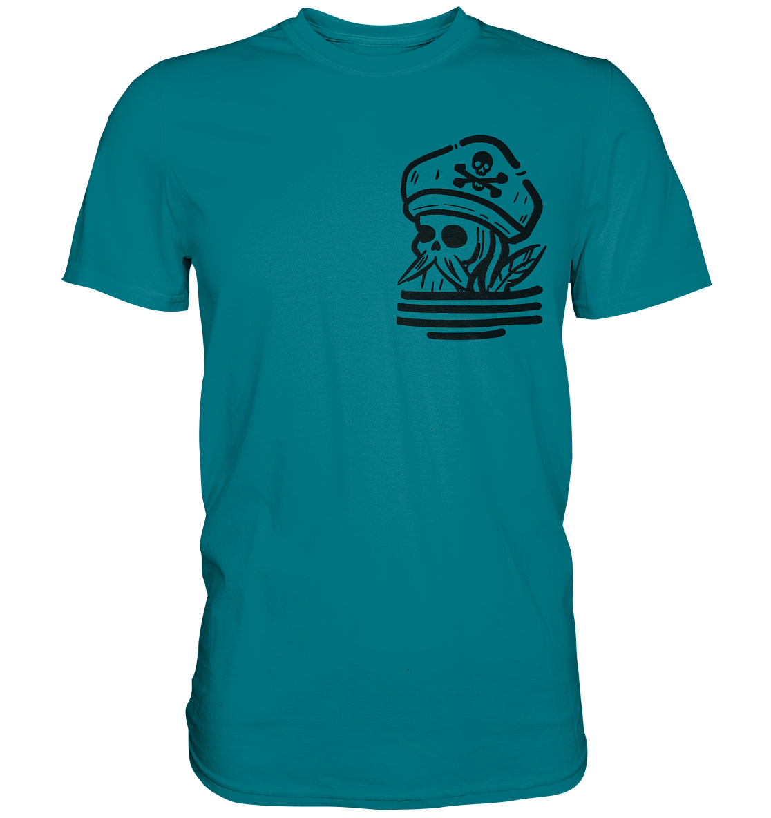 Der Piratenkapitän - Premium Shirt