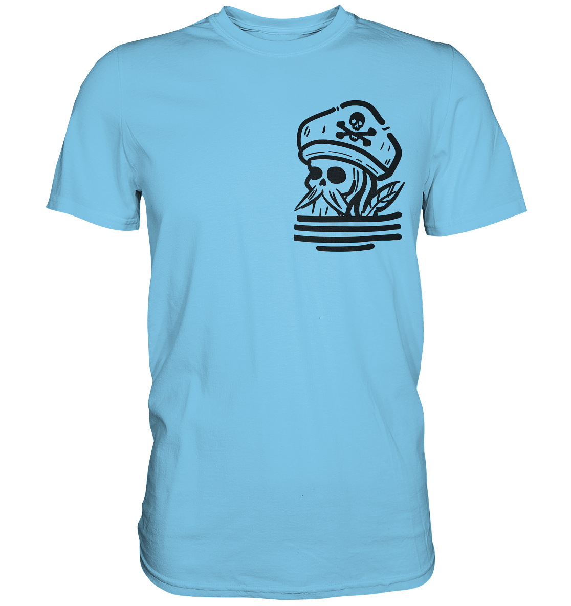 Der Piratenkapitän - Premium Shirt