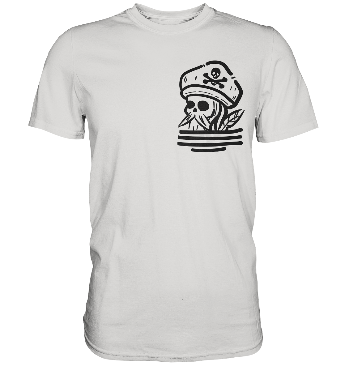 Der Piratenkapitän - Premium Shirt