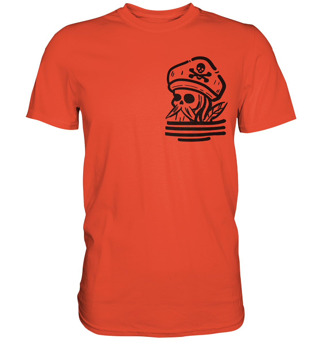 Der Piratenkapitän - Premium Shirt