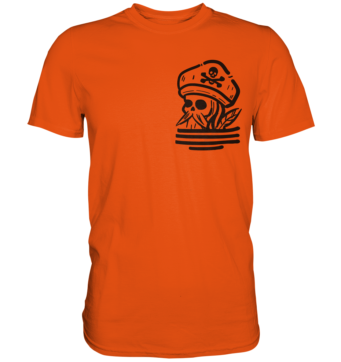 Der Piratenkapitän - Premium Shirt