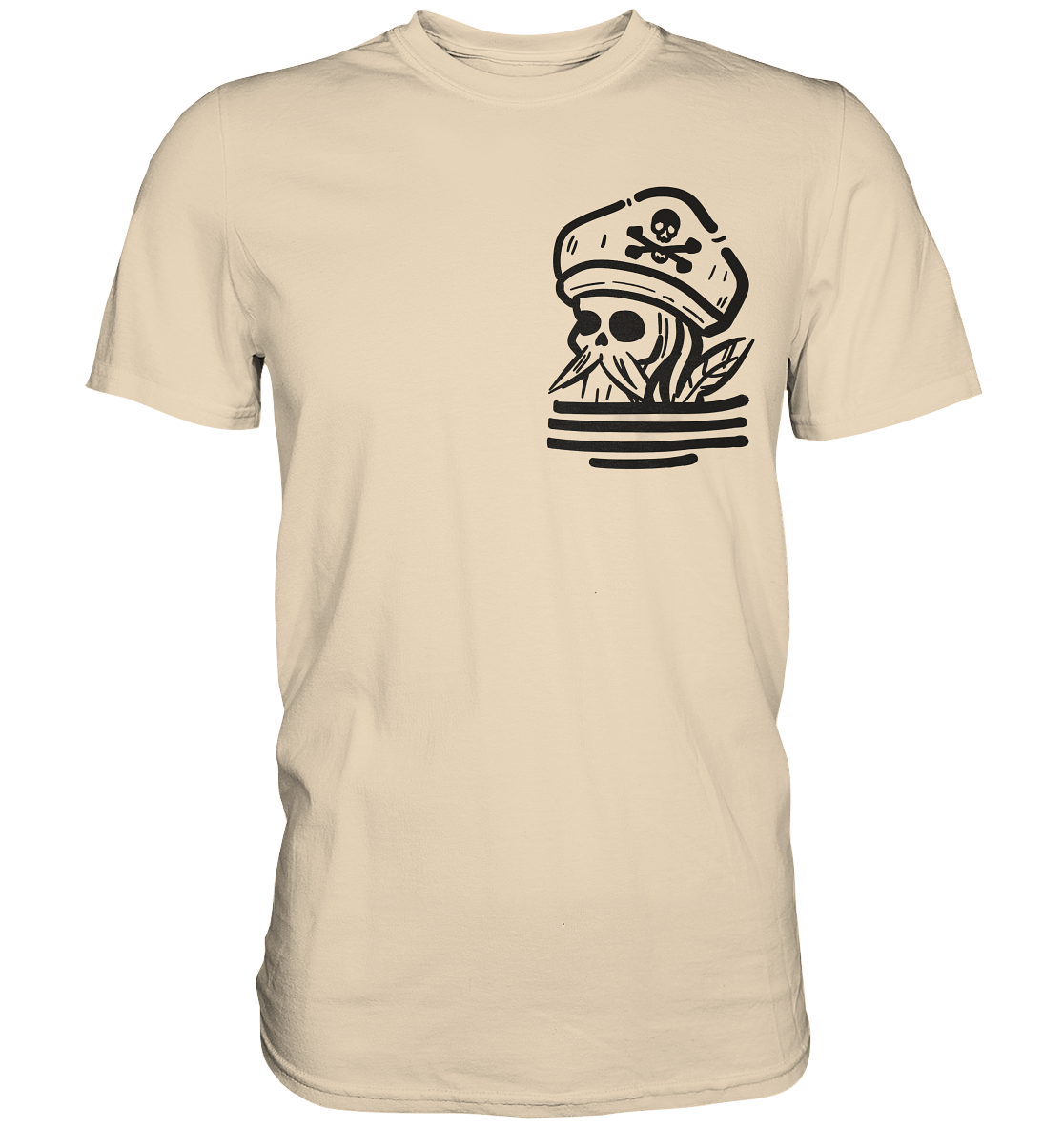 Der Piratenkapitän - Premium Shirt