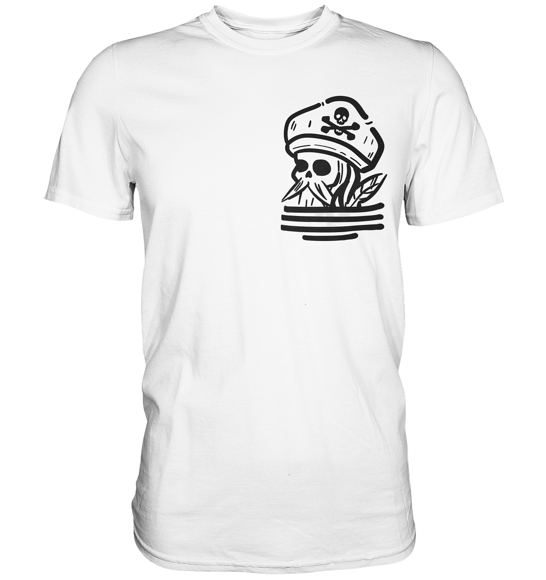 Der Piratenkapitän - Premium Shirt