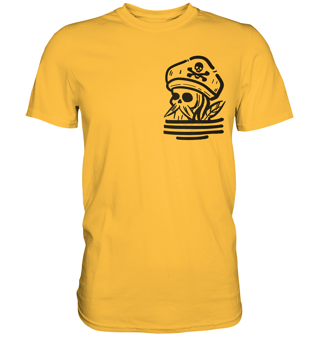 Der Piratenkapitän - Premium Shirt