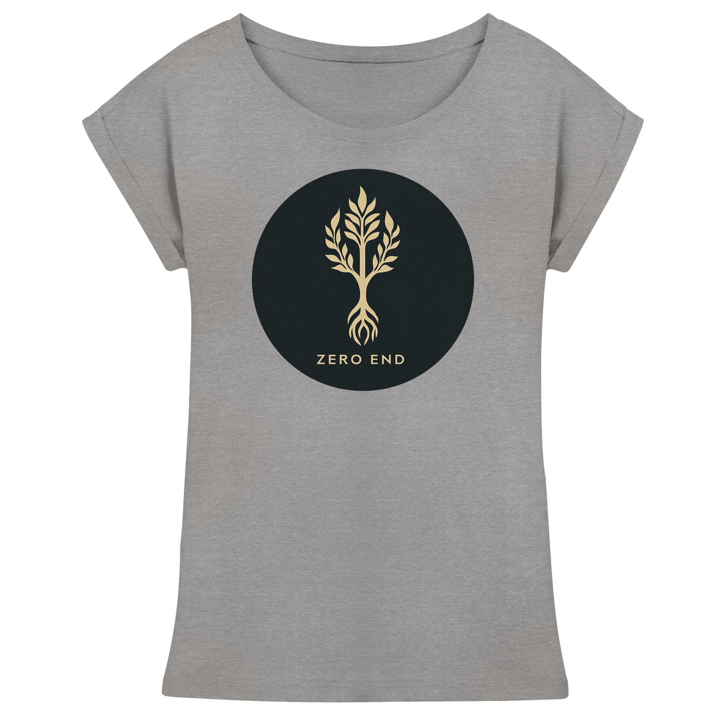 Tree – Die Verbindung zwischen Himmel und Erde - Womens Extended Shoulder T-Shirt