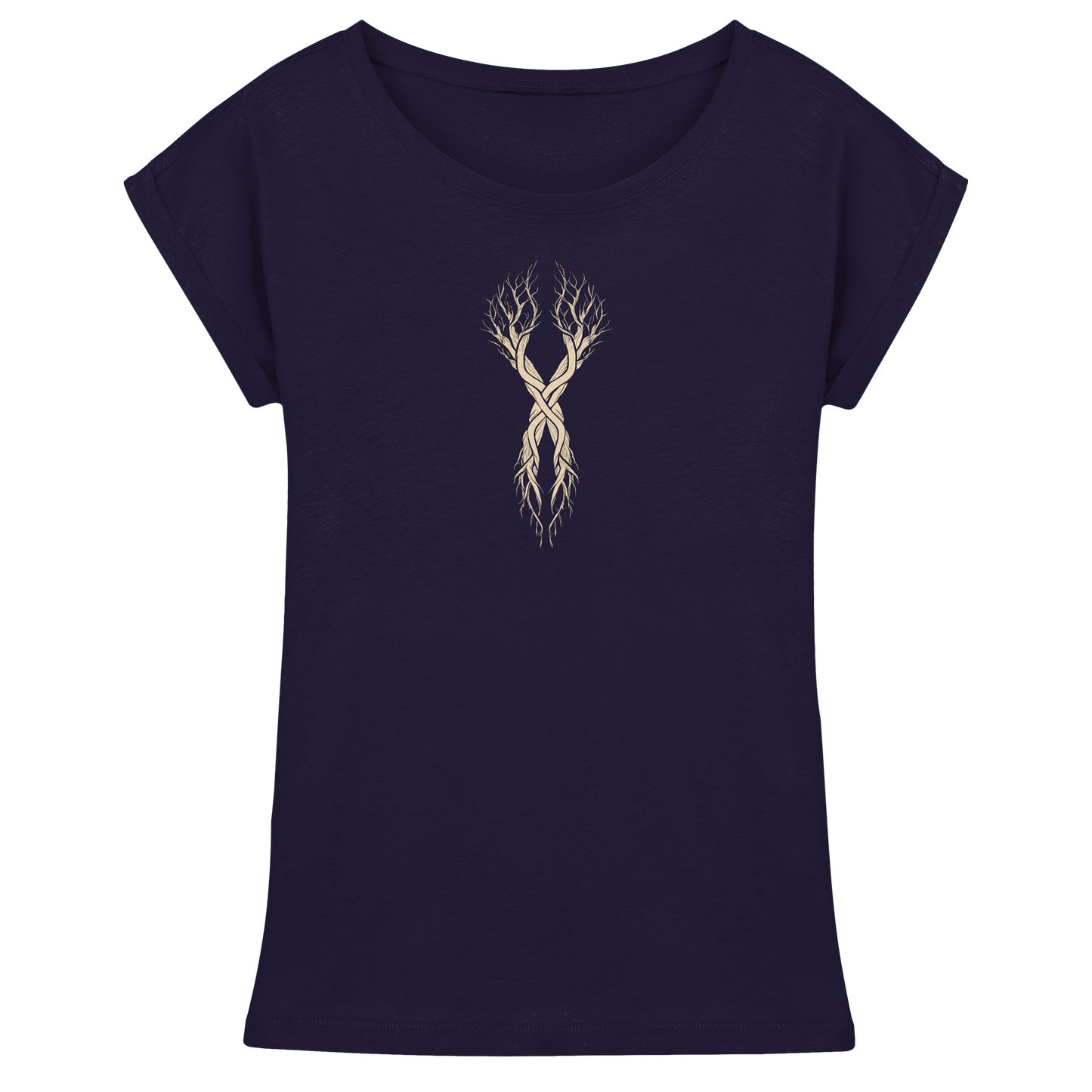 Gebo – Das Zeichen der Verbindung - Womens Extended Shoulder T-Shirt