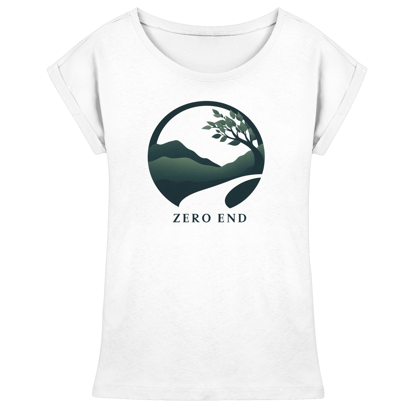 Orangetree – Die Frucht des Lebens - Womens Extended Shoulder T-Shirt