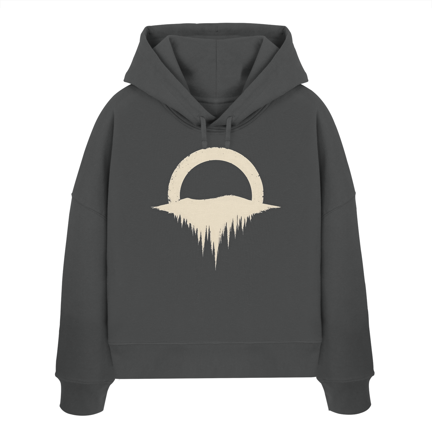 Forest – Der Herzschlag der Erde - Womens Organic Boxcut Hoodie
