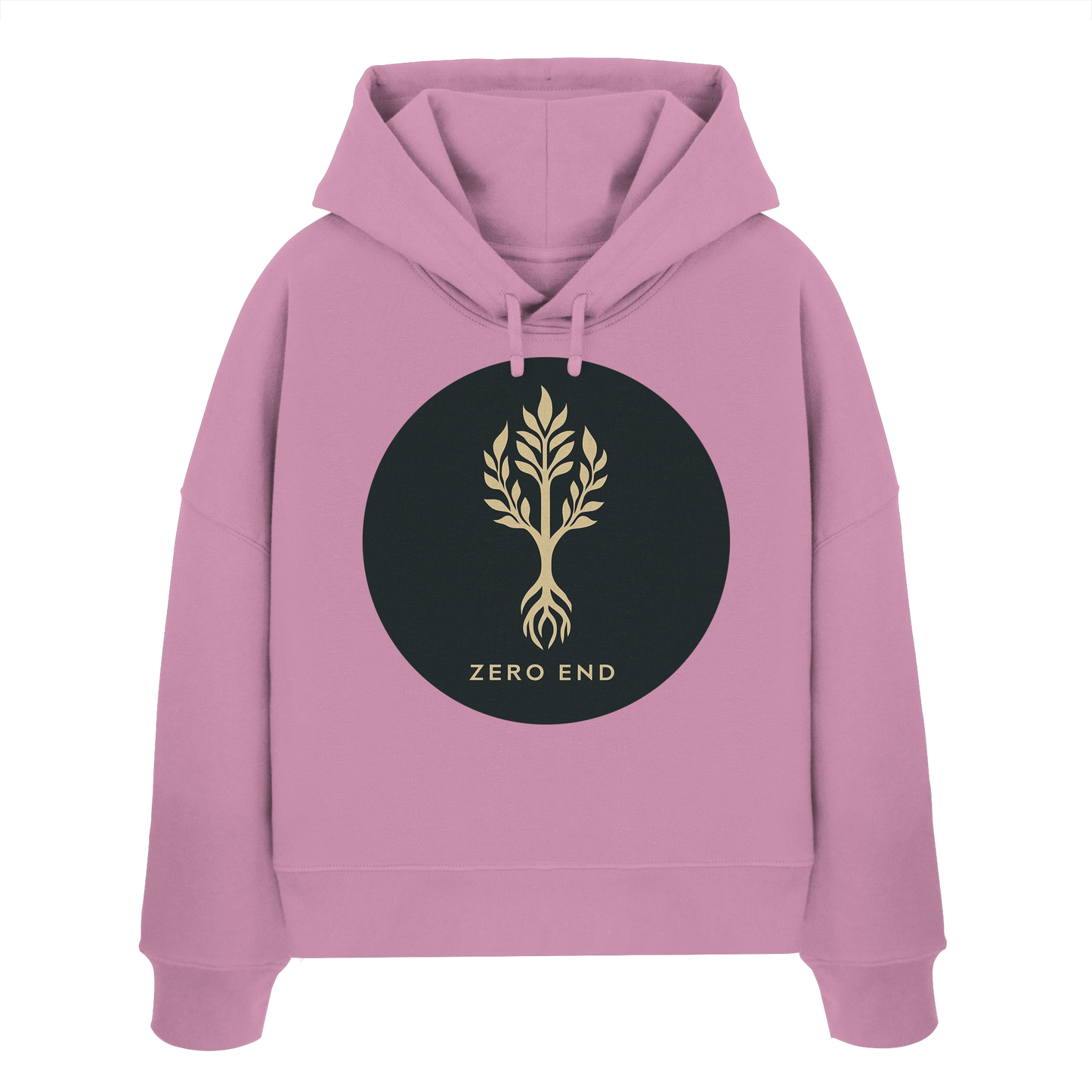 Tree – Die Verbindung zwischen Himmel und Erde - Womens Organic Boxcut Hoodie