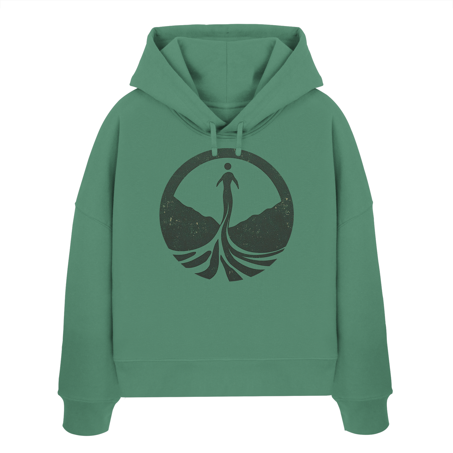 Know Your Roots – Die Kraft deiner Herkunft - Womens Organic Boxcut Hoodie