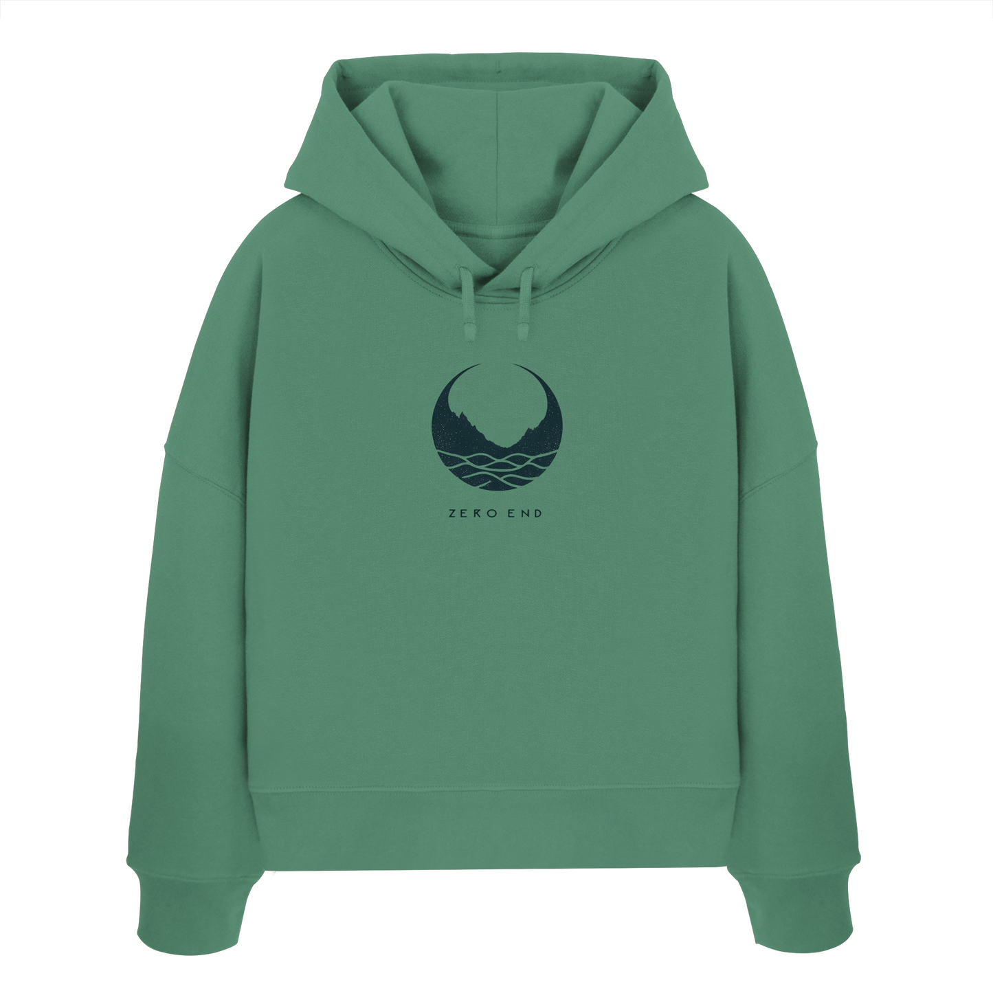 Moon & Stars – Licht in der Dunkelheit - Womens Organic Boxcut Hoodie