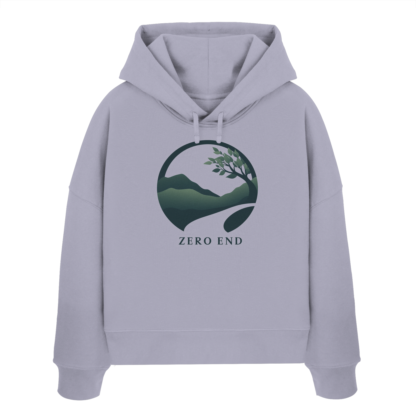 Orangetree – Die Frucht des Lebens - Womens Organic Boxcut Hoodie