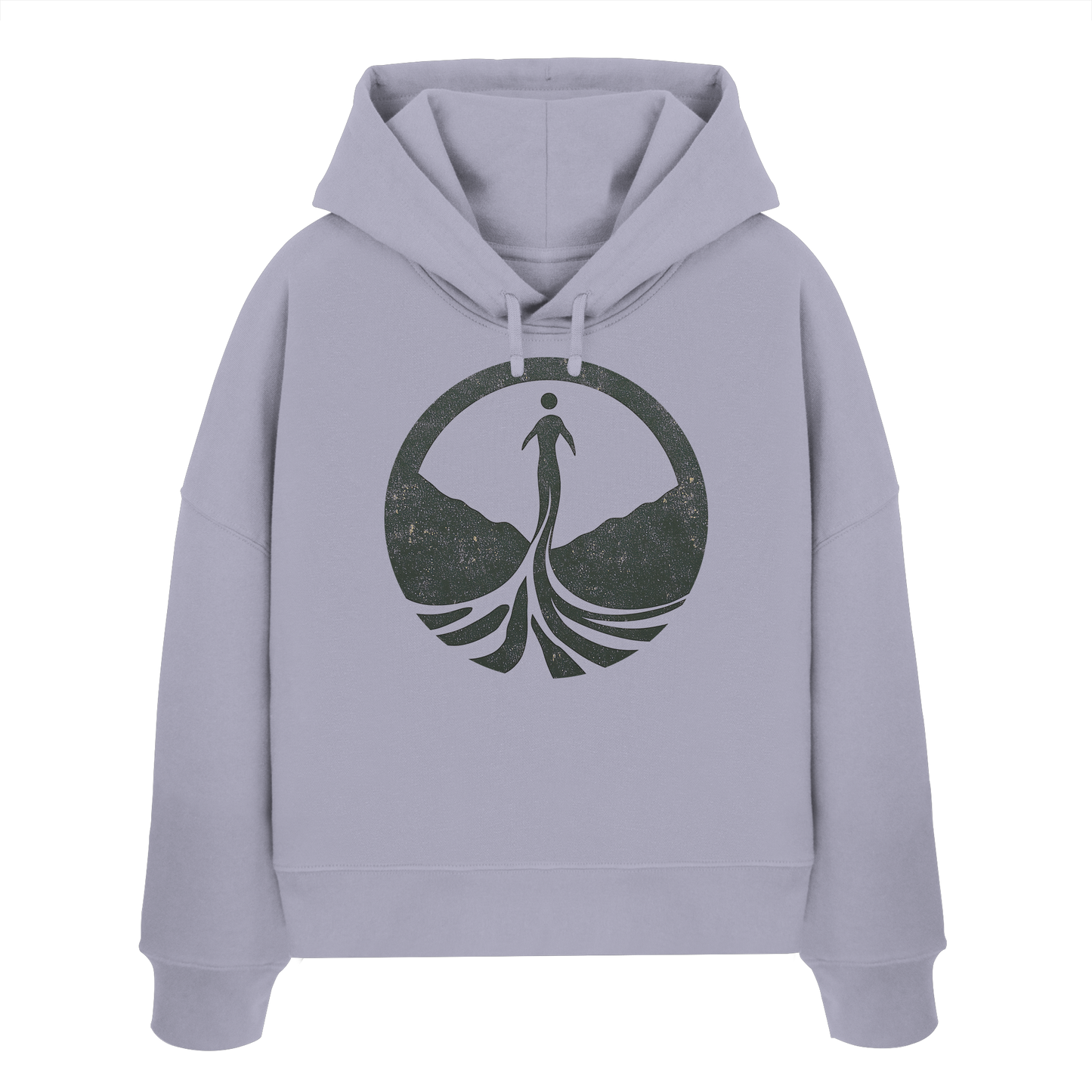 Know Your Roots – Die Kraft deiner Herkunft - Womens Organic Boxcut Hoodie