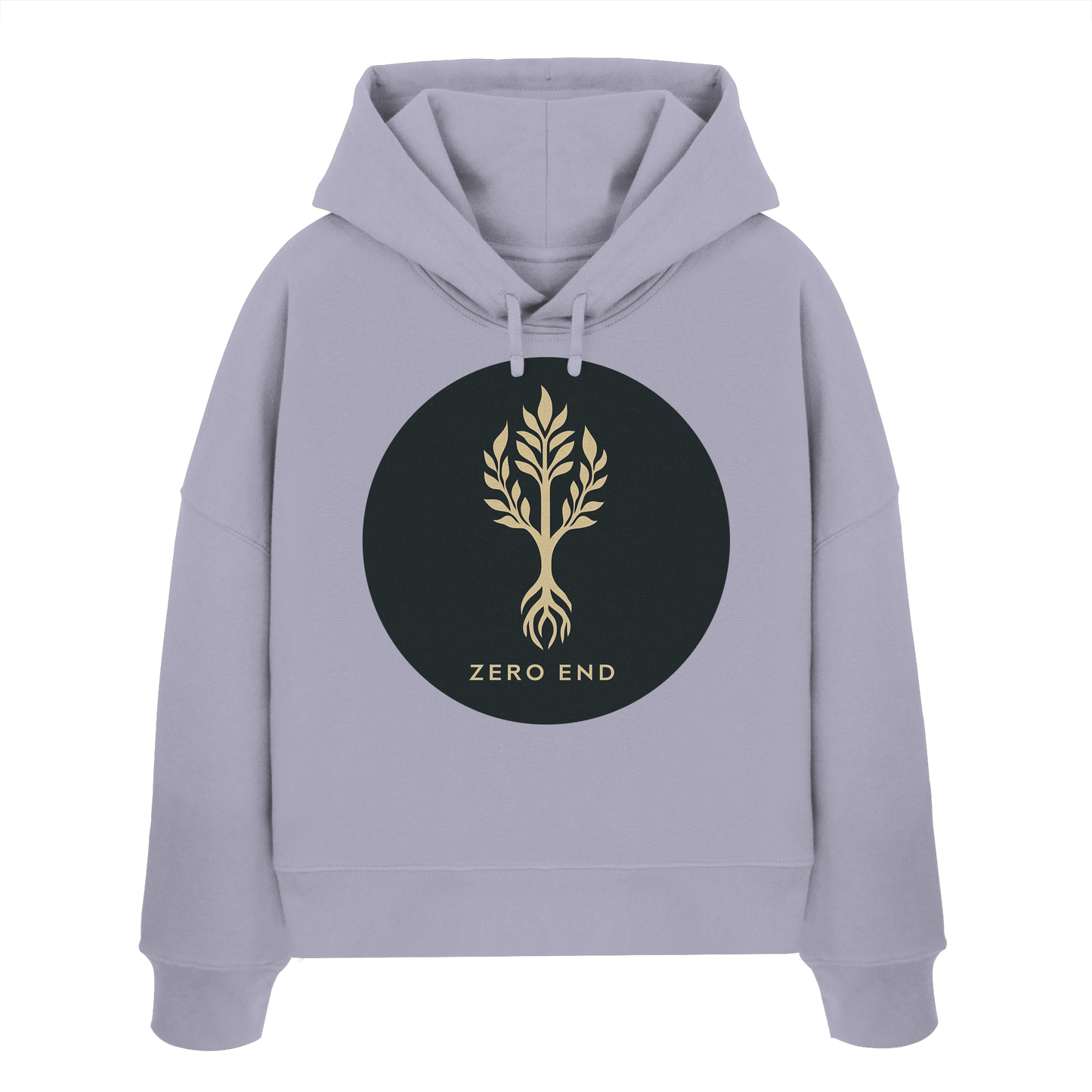 Tree – Die Verbindung zwischen Himmel und Erde - Womens Organic Boxcut Hoodie