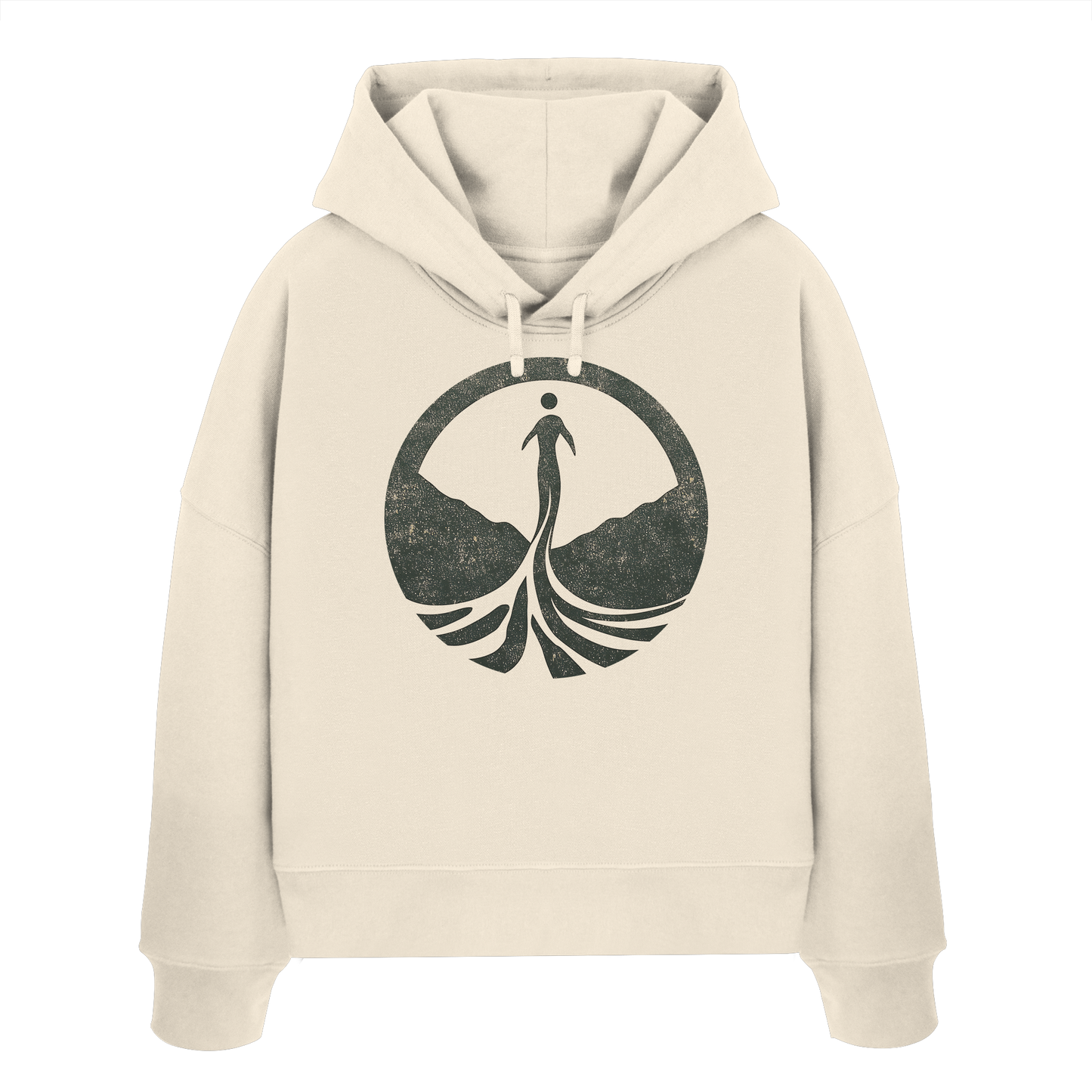 Know Your Roots – Die Kraft deiner Herkunft - Womens Organic Boxcut Hoodie