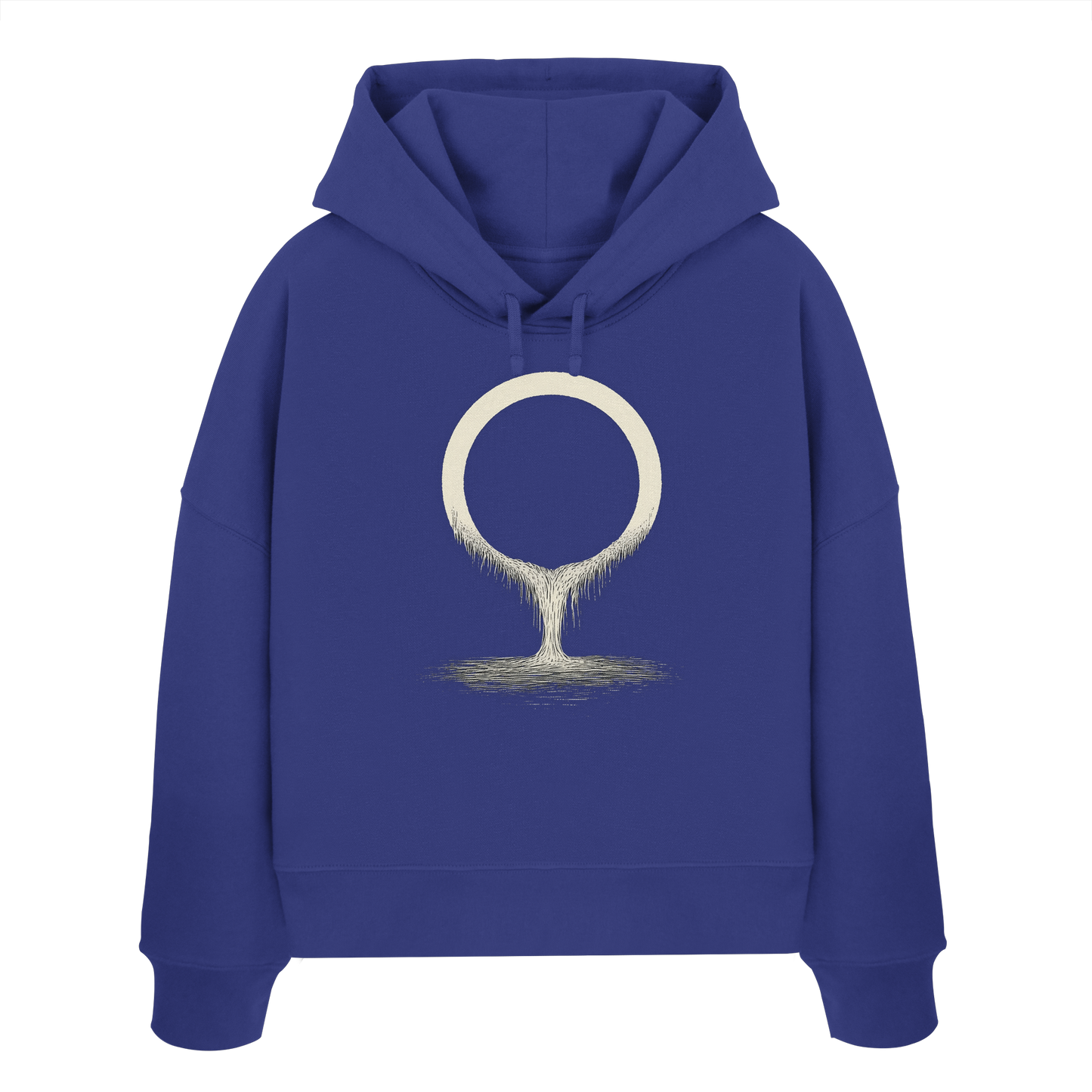 Fullmoon – Das Licht in der Dunkelheit - Womens Organic Boxcut Hoodie