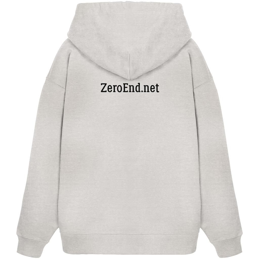 Everything is Movement – Der Fluss des Lebens - Organic Oversize Hoodie