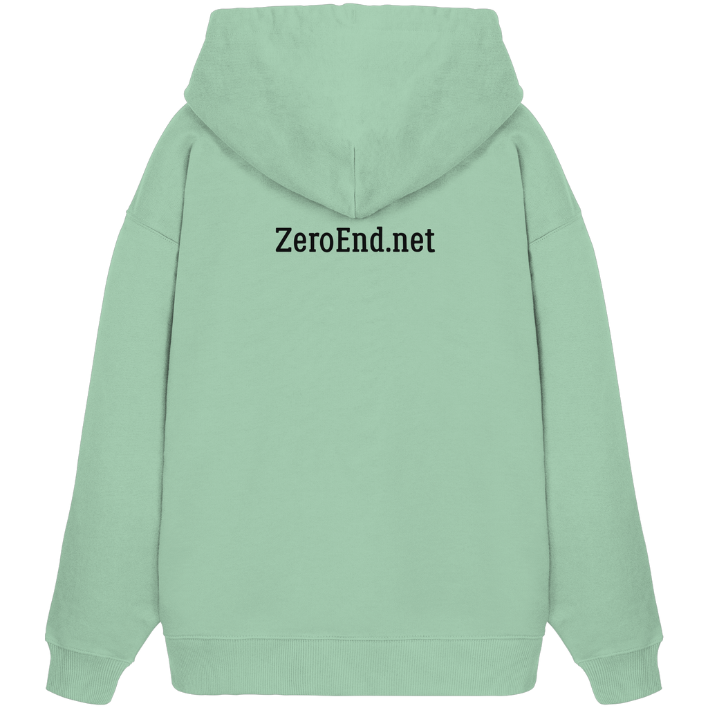 Everything is Movement – Der Fluss des Lebens - Organic Oversize Hoodie