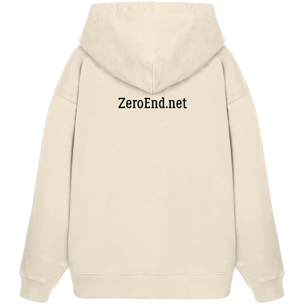 Everything is Movement – Der Fluss des Lebens - Organic Oversize Hoodie