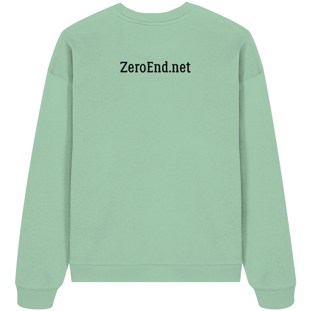 Everything is Movement – Der Fluss des Lebens - Organic Oversize Sweatshirt