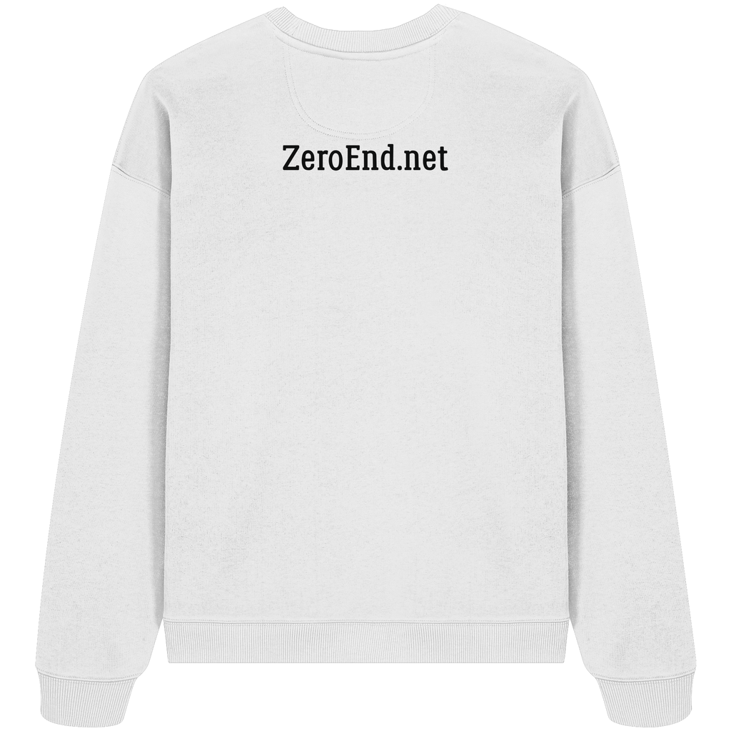 Everything is Movement – Der Fluss des Lebens - Organic Oversize Sweatshirt