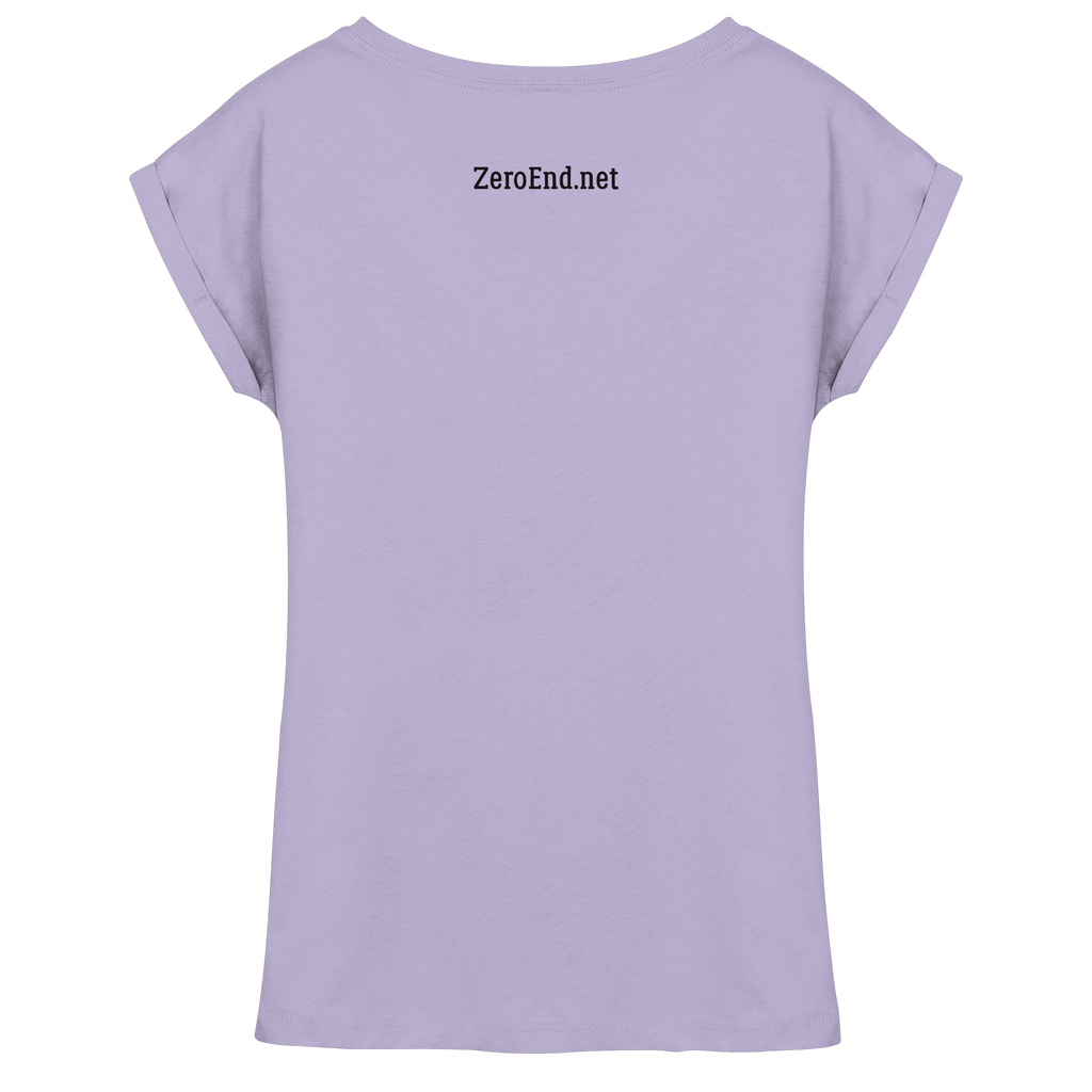Everything is Movement – Der Fluss des Lebens - Womens Extended Shoulder T-Shirt