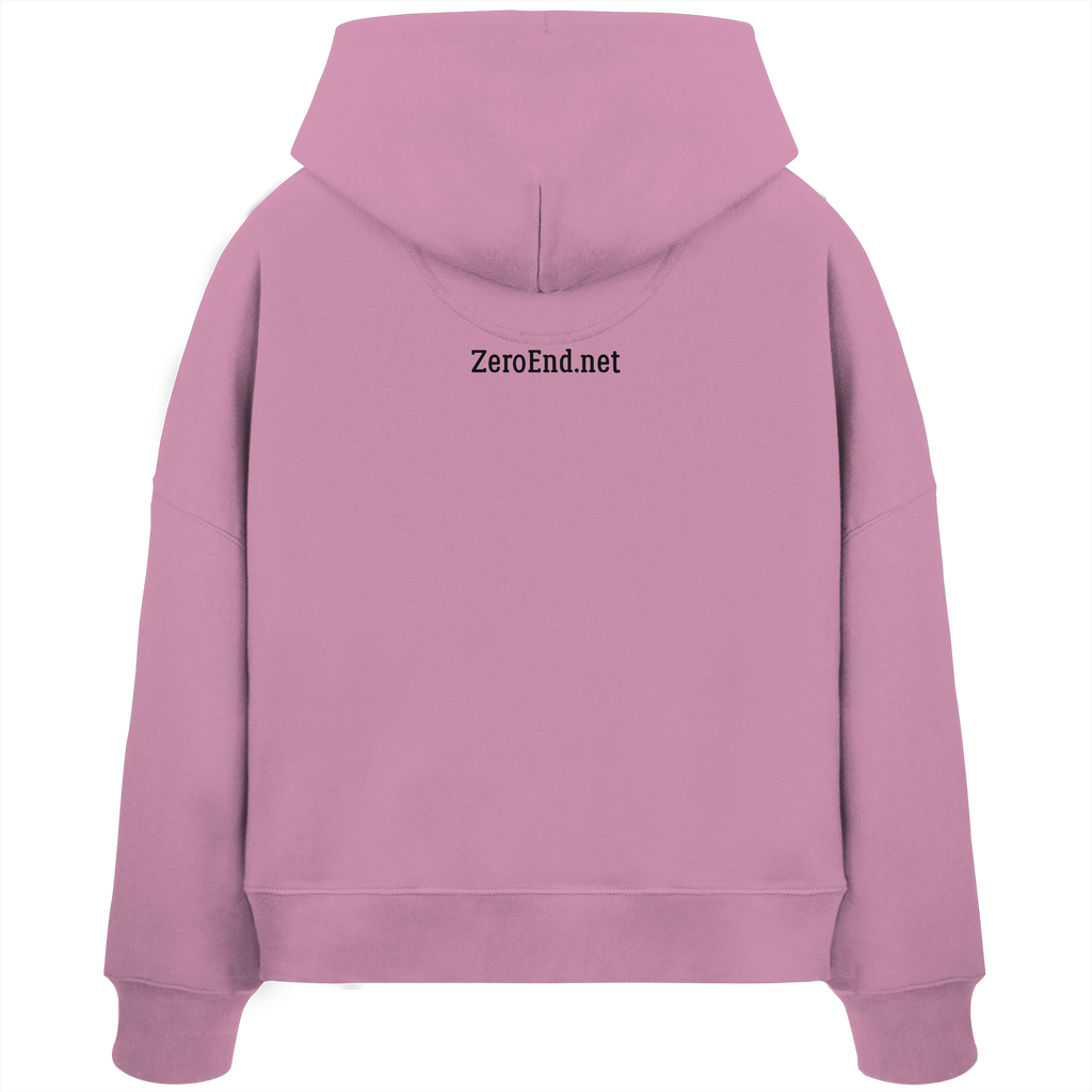 Tree – Die Verbindung zwischen Himmel und Erde - Womens Organic Boxcut Hoodie
