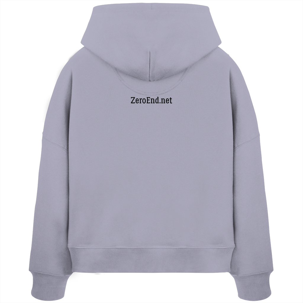 Tree – Die Verbindung zwischen Himmel und Erde - Womens Organic Boxcut Hoodie