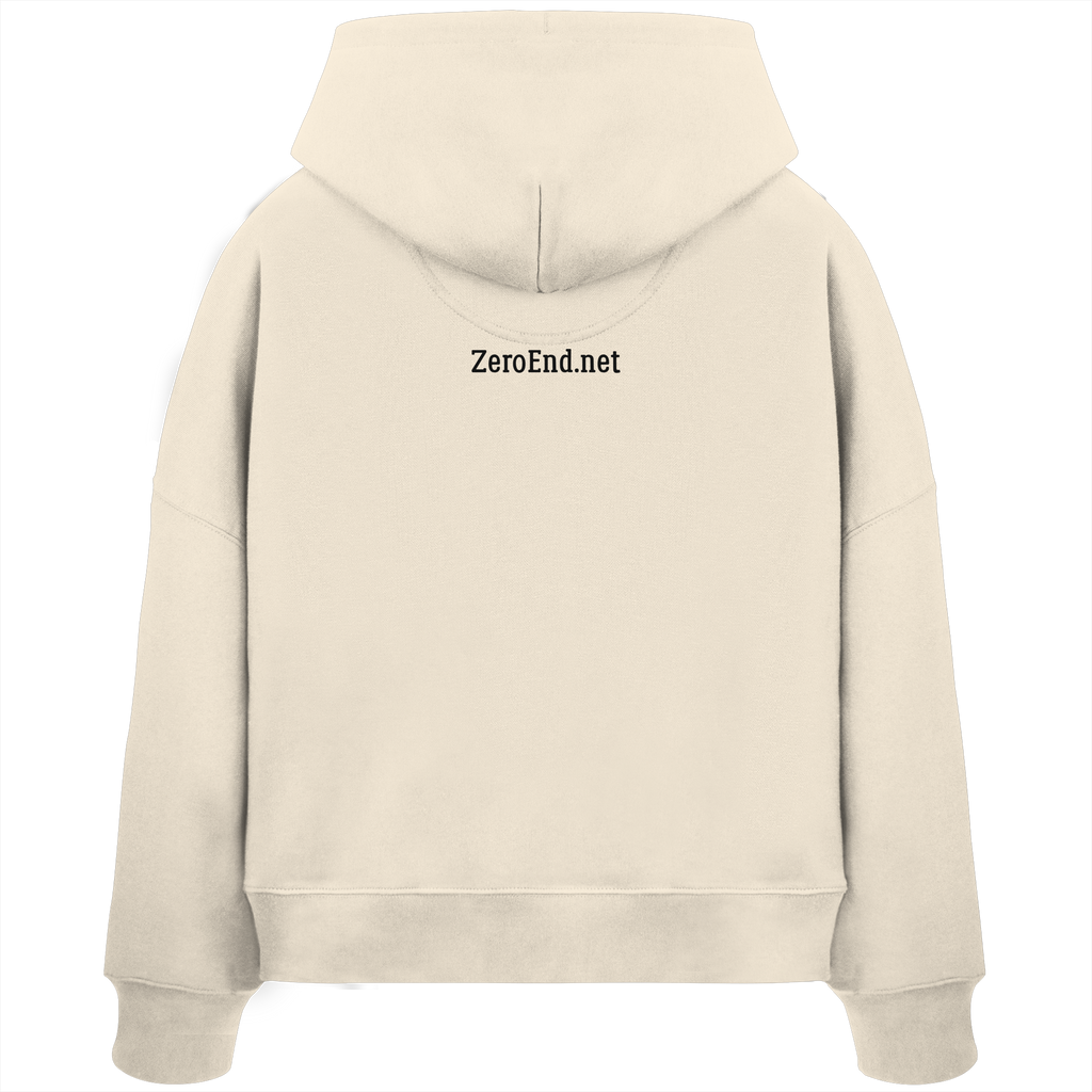 Tree – Die Verbindung zwischen Himmel und Erde - Womens Organic Boxcut Hoodie