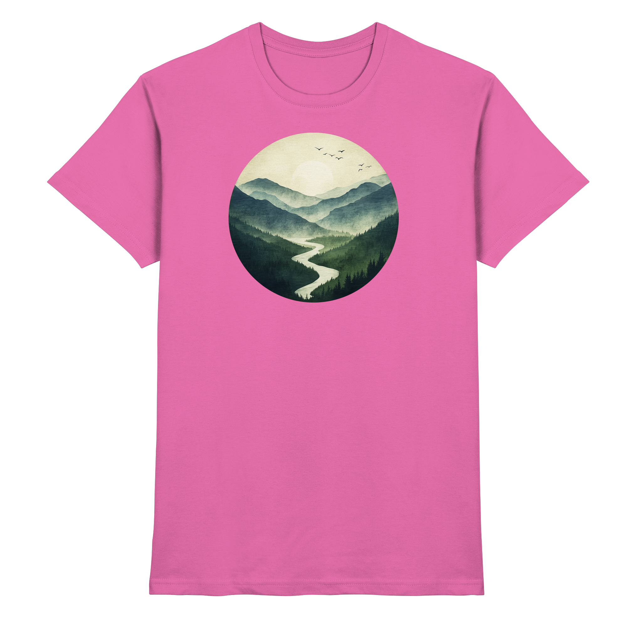 Valley – Die Ruhe zwischen den Höhen - Heavy Cotton T-Shirt